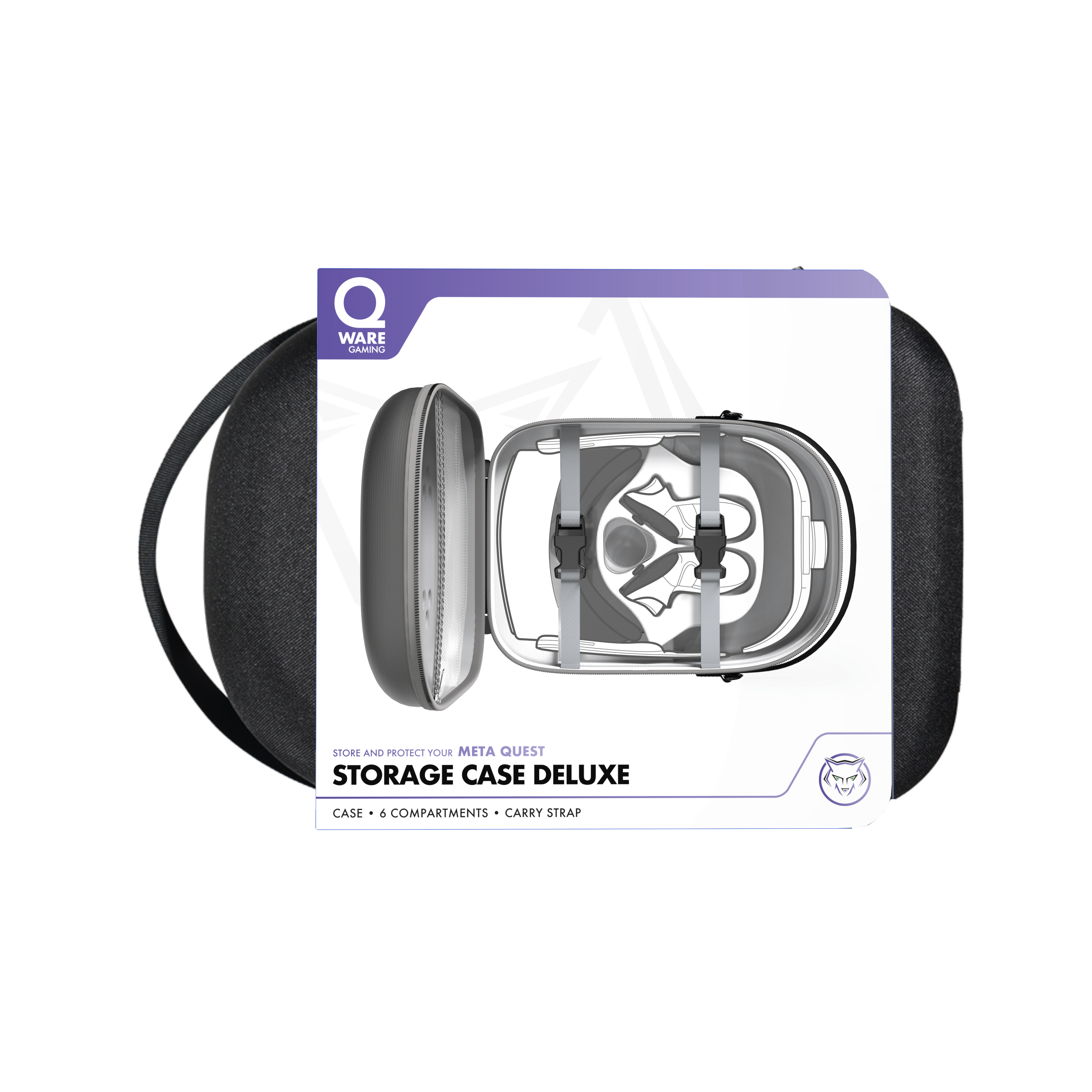Qware Meta Quest Storage case deluxe
