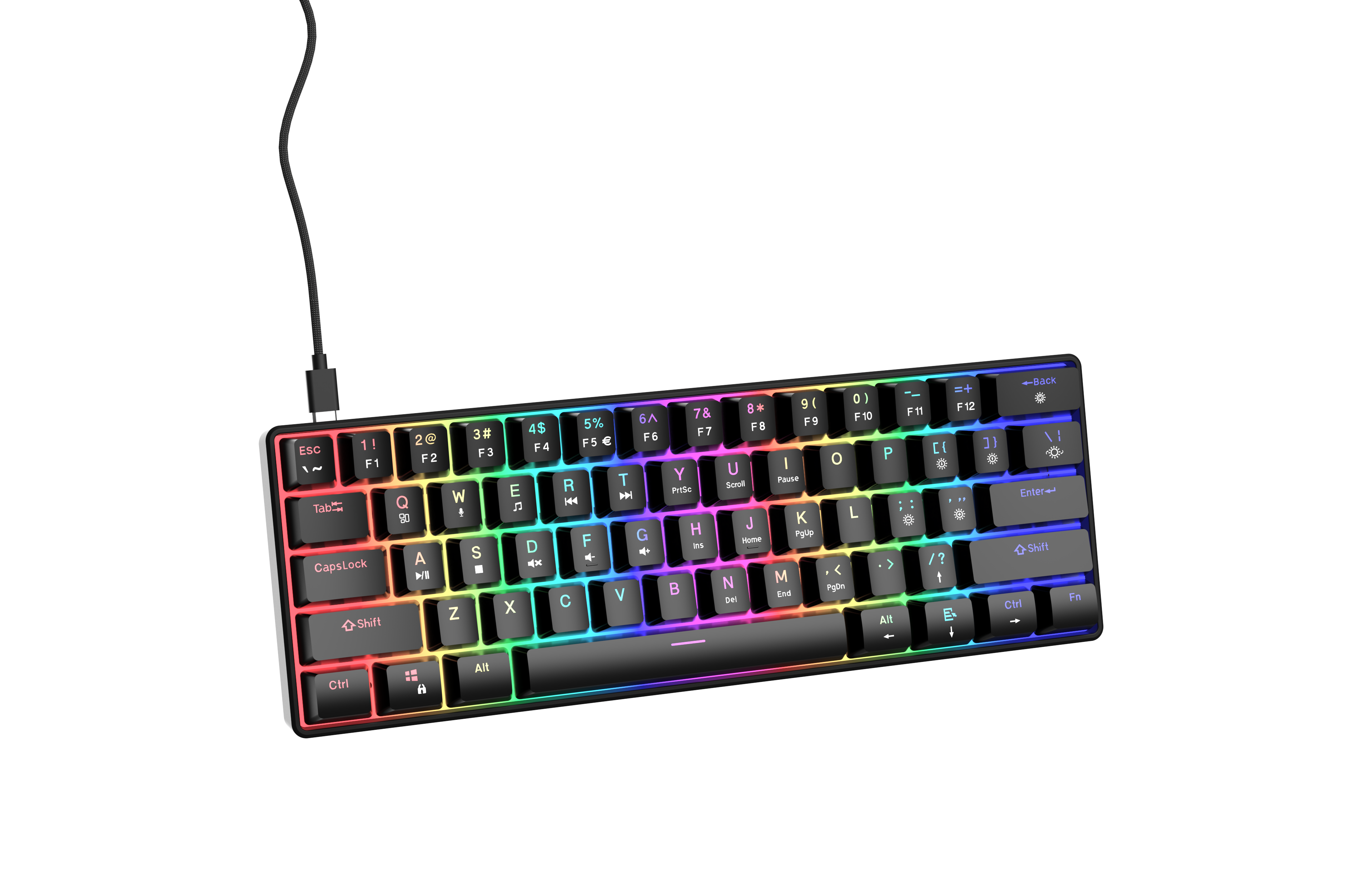 Gaming toetsenbord mechanisch 60% San Jose
