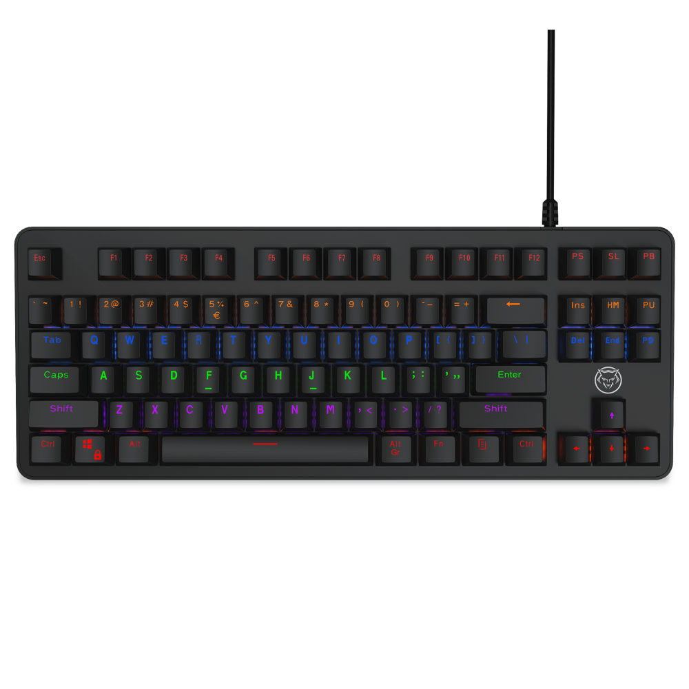 Houston Gaming Toetsenbord - Zwart