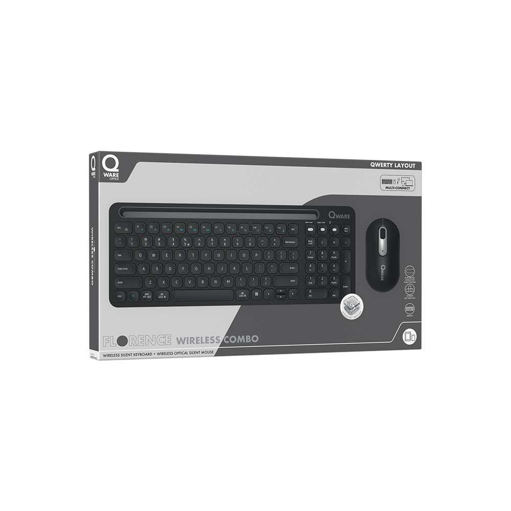 Florence draadloos toetsenbord en muis