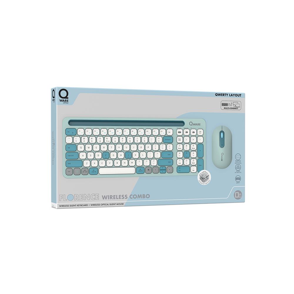 Florence draadloos toetsenbord en muis