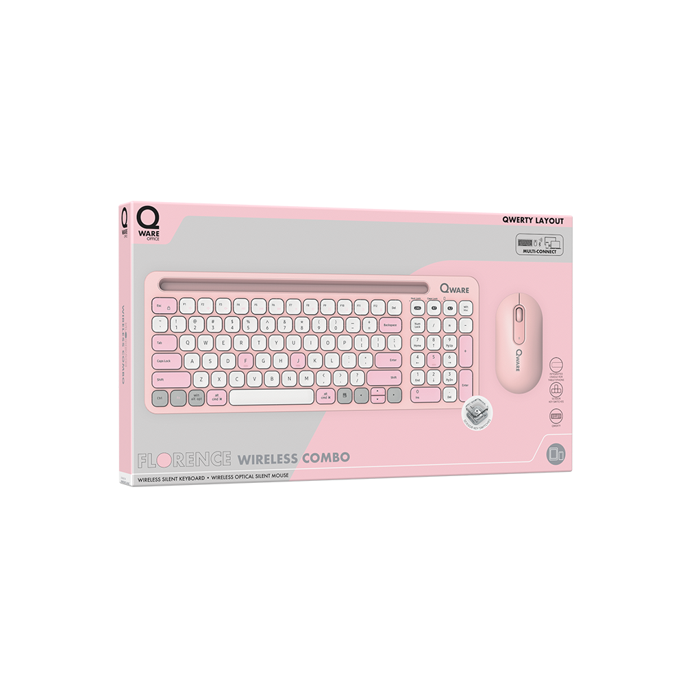 Florence draadloos toetsenbord en muis
