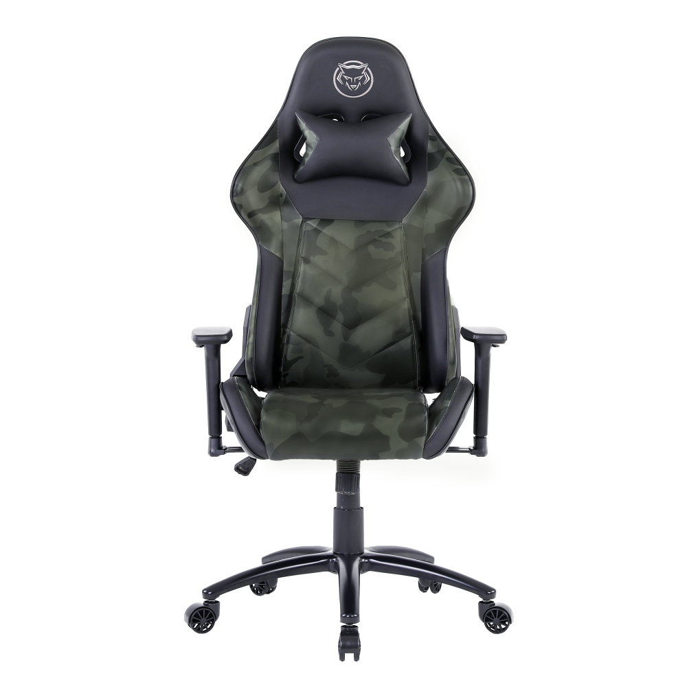 Qware Gaming Chair Alpha – Forest Green Camouflage