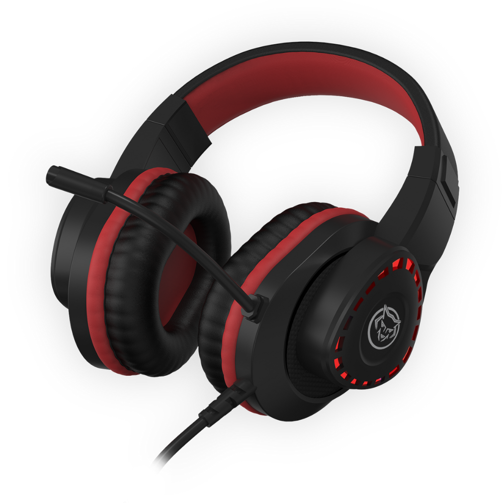 Tulsa Gaming Headset - Rood