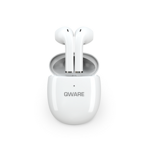 Qware Sound Wireless Earbuds - White
