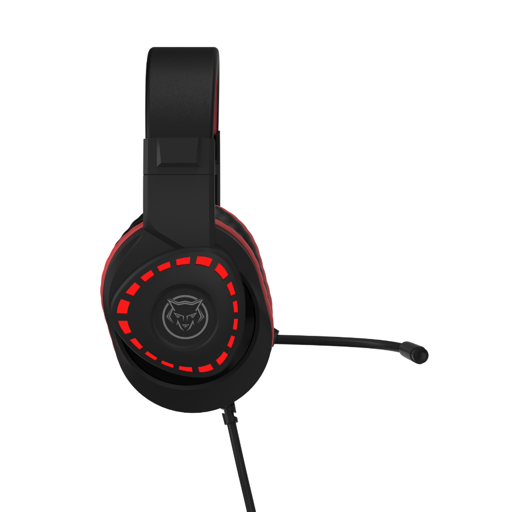 Tulsa Gaming Headset - Rood