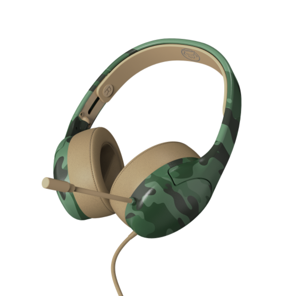 New Orleans Gaming Koptelefoon - Forest Camo Green