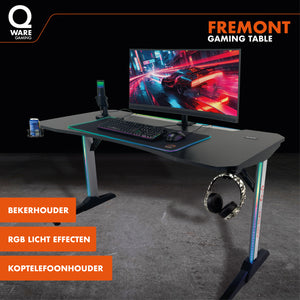 Gaming Table Fremont - Black