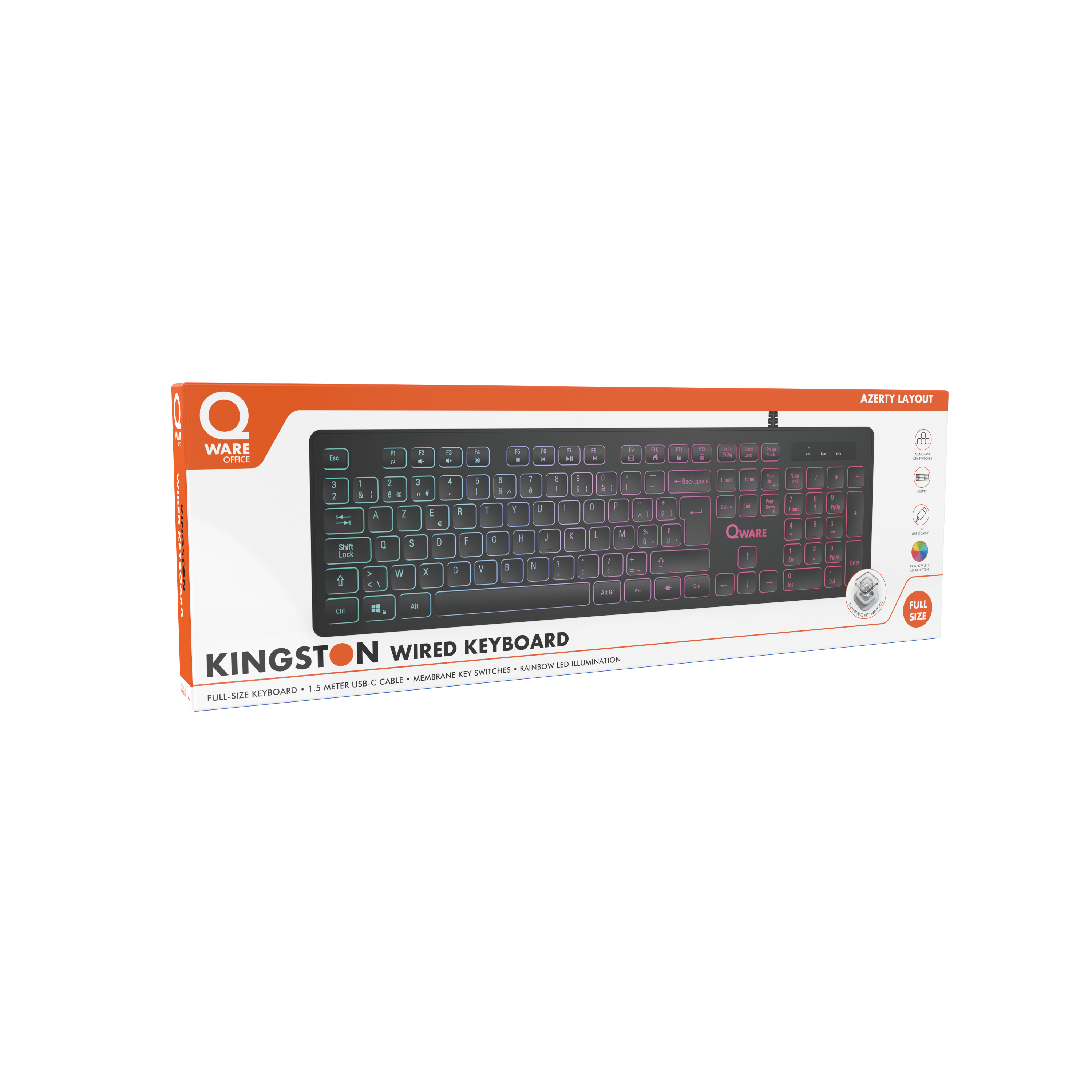 Bedraad toetsenbord Kingston
