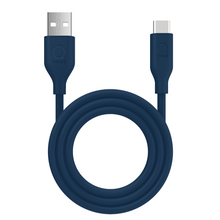 Laad afbeelding in Galerijviewer, Qware USB-A naar USB-C Kabel - Blauw
