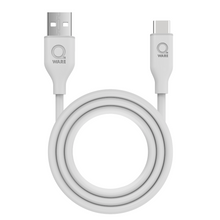 Load image into Gallery viewer, Qware USB-A to USB-C Cable - White
