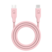 Load image into Gallery viewer, Qware USB-C to USB-C Fast-Charge Cable - Pink
