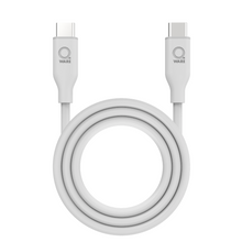 Laad afbeelding in Galerijviewer, Qware USB-C naar USB-C snellaadkabel - Wit
