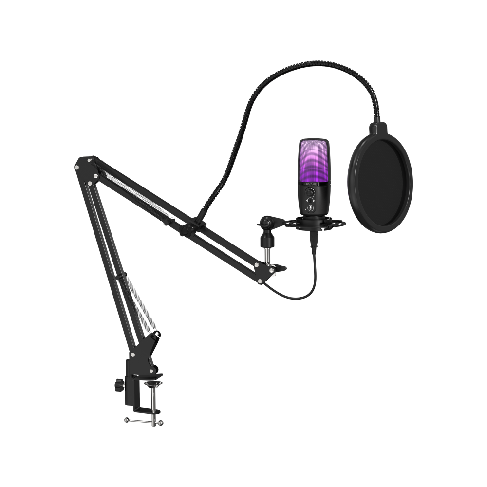 Staccato Gaming Microphone - Black