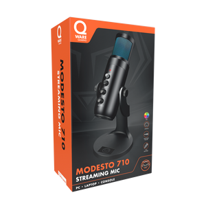 Modesto Gaming Microphone - Black