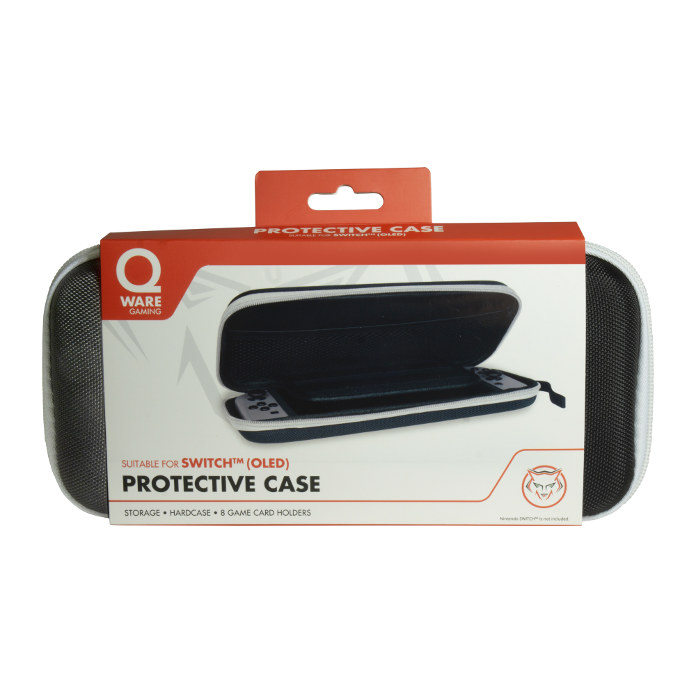 Qware Switch Protective Case - Black + White