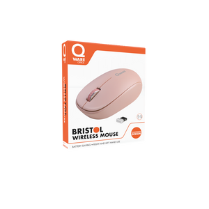 Bristol Wireless Mouse - Pink