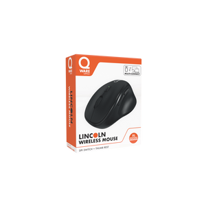 Lincoln Wireless Mouse - Black