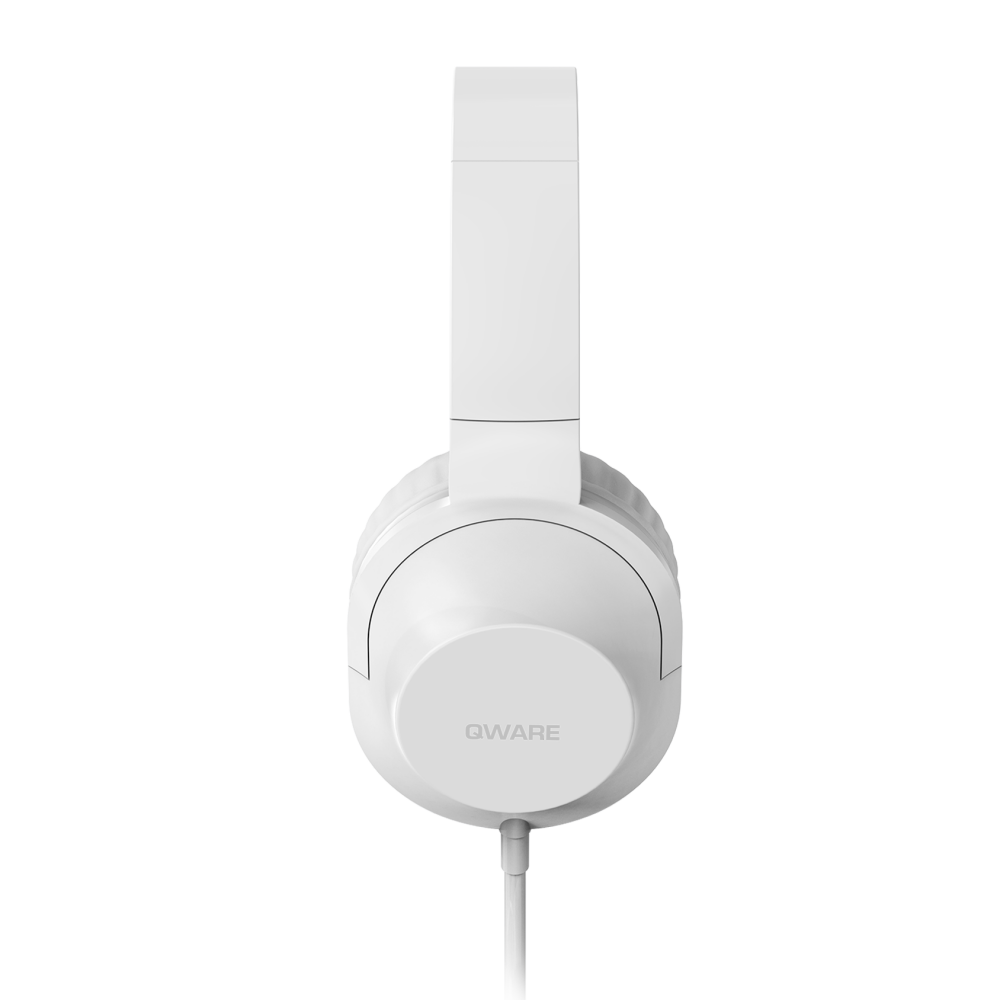 Qware Sound Wired Headphone - Wit