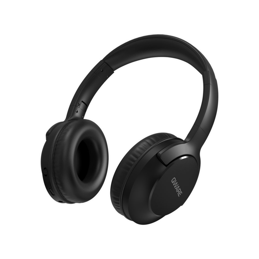 Qware Sound Wireless Headphone - Black