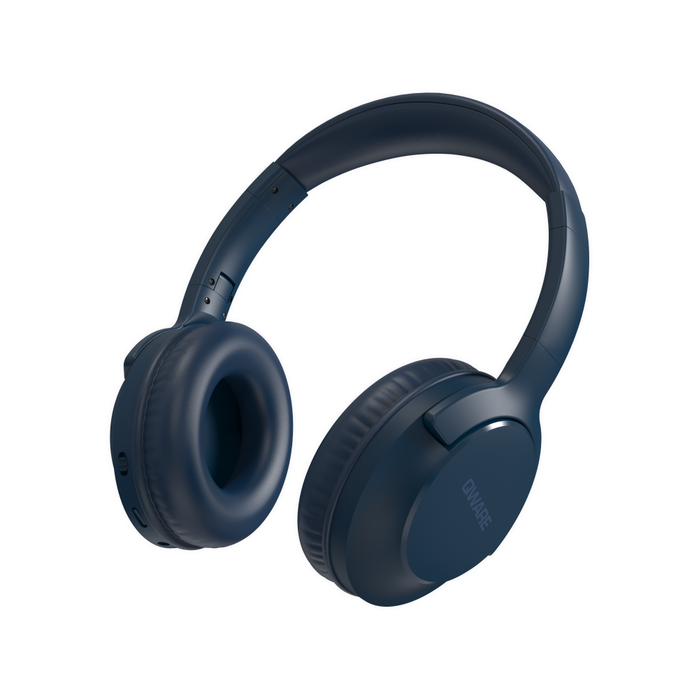 Qware Sound Wireless Headphone - Blue