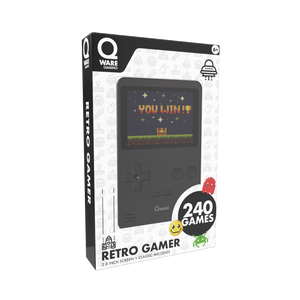 Qware Retro Gamer 2,8 inch Scherm 8-Bit - Zwart