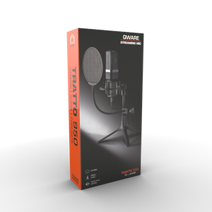 Tratto Gaming Microphone - Black