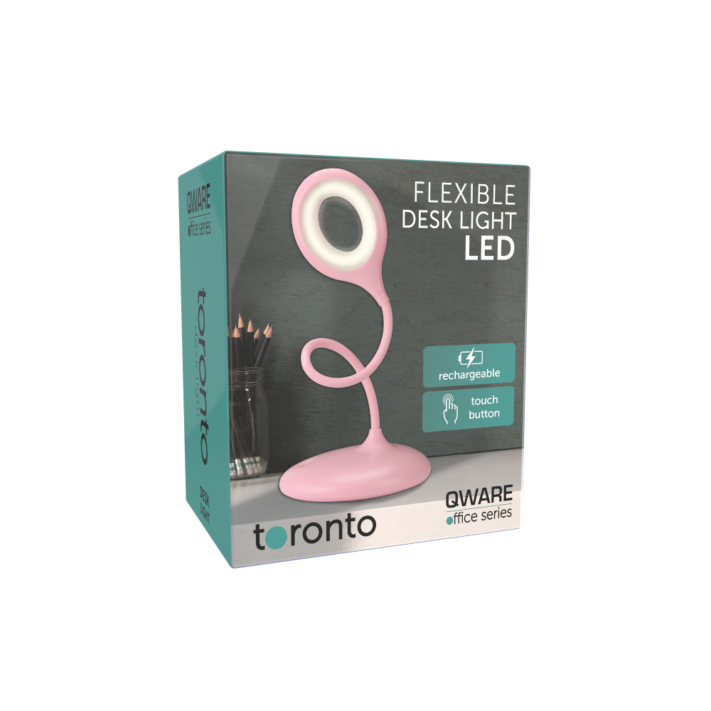 Qware Desk light Toronto – Pink